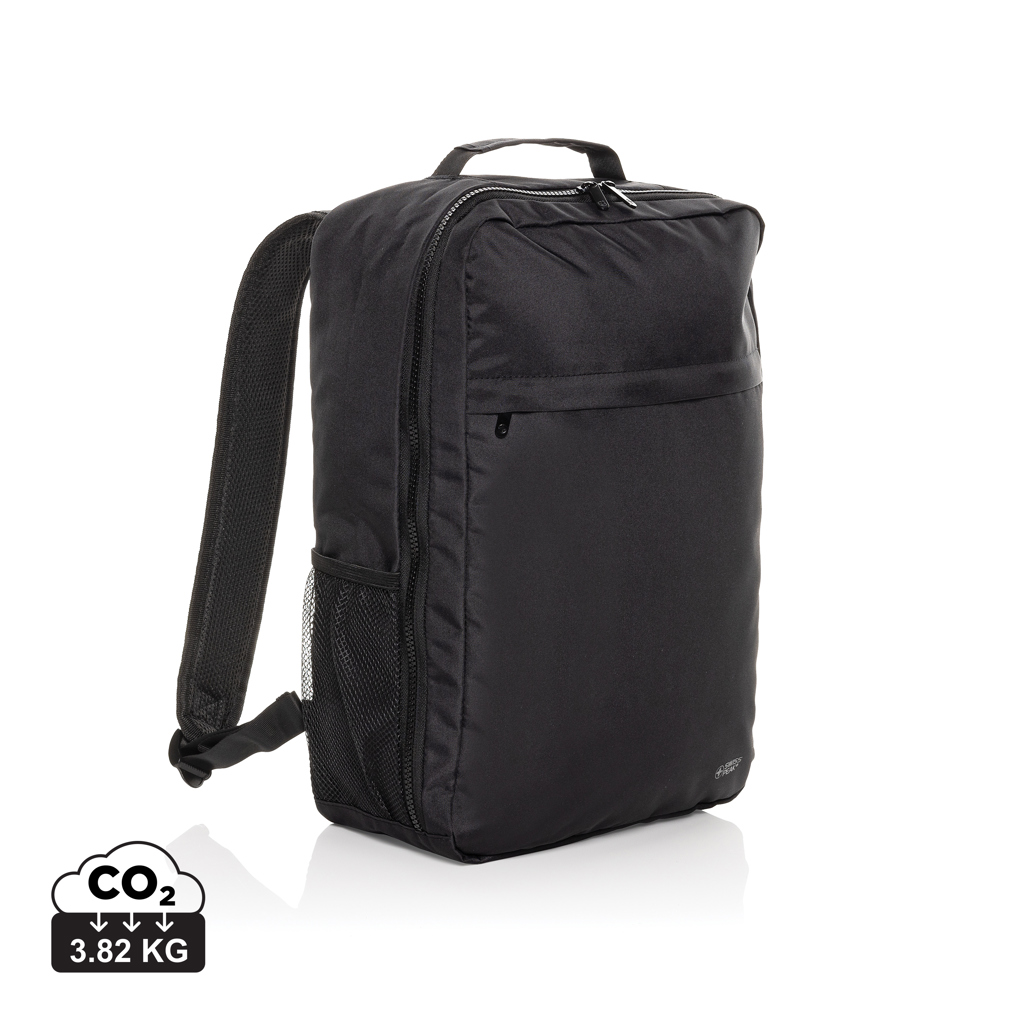 Mochila para portátil 15" Swiss Peak Aware™ RPET Essential - Mochilas personalizadas - Mochilas Corporativas Personalizadas