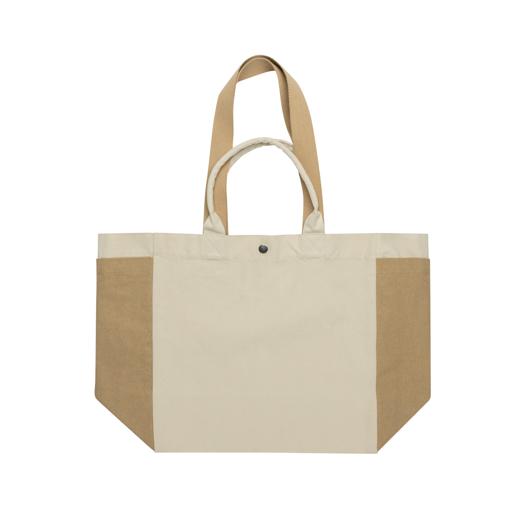 Bolsa de compra BEAU AWARE™ de lona reciclada 400 g/m² - Novedades - Mochilas Corporativas Personalizadas - imagen 3