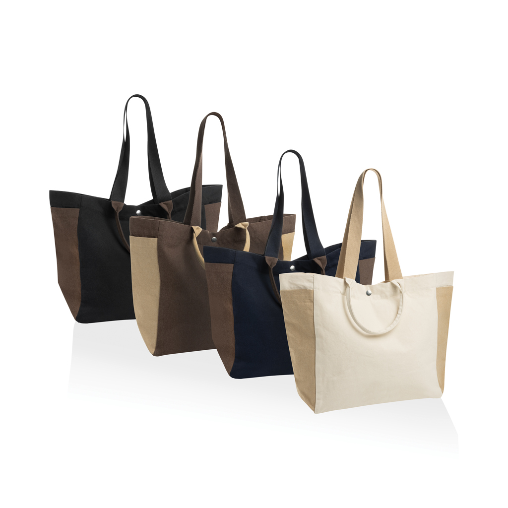 Bolsa de compra BEAU AWARE™ de lona reciclada 400 g/m² - Novedades - Mochilas Corporativas Personalizadas - imagen 6