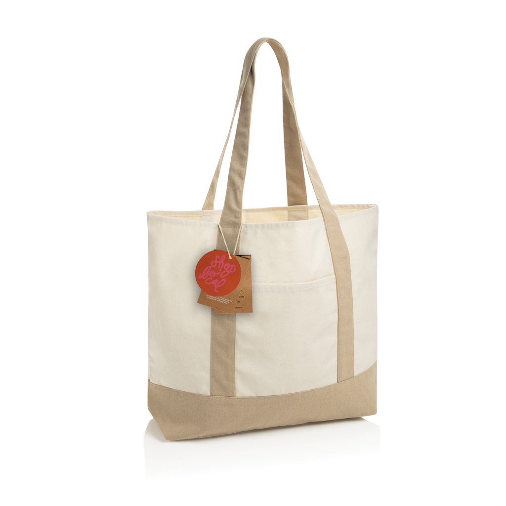 Bolsa tela de algodón reciclado 350 g/m² SHOP LOCAL AWARE™ - Novedades - Mochilas Corporativas Personalizadas - vista alternativa