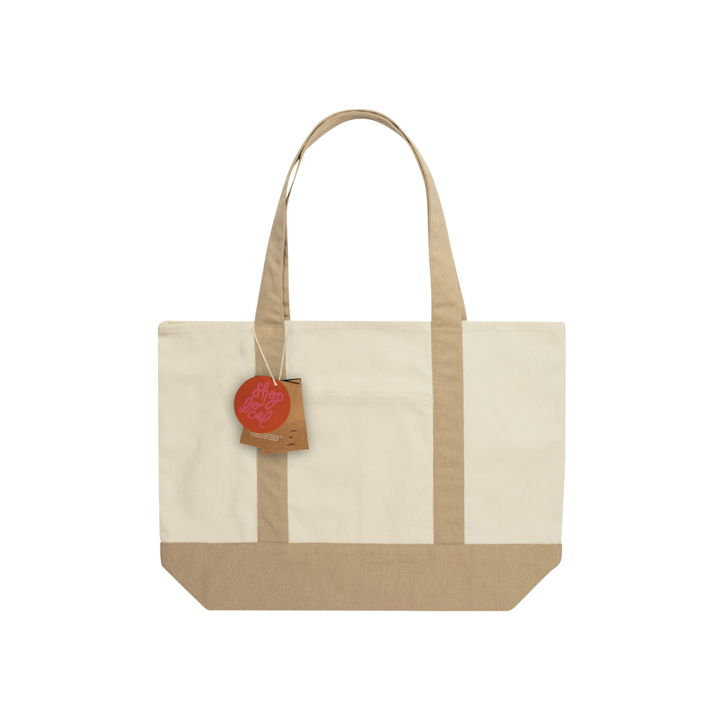 Bolsa tela de algodón reciclado 350 g/m² SHOP LOCAL AWARE™ - Novedades - Mochilas Corporativas Personalizadas - imagen 3