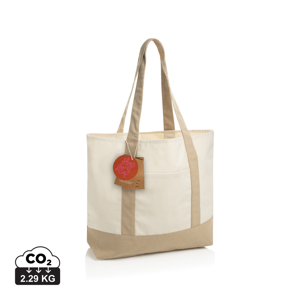 Bolsa tela de algodón reciclado 350 g/m² SHOP LOCAL AWARE™ - Novedades - Mochilas Corporativas Personalizadas
