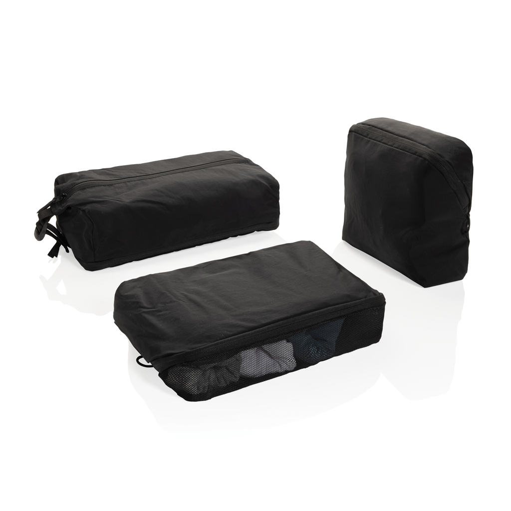 Set cubos organizadores RCS nailon reciclado KENTO URBAN - Viaje - Mochilas Corporativas Personalizadas - imagen 2