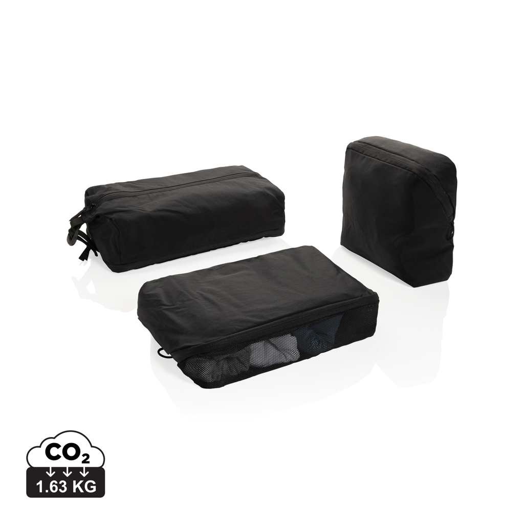 Set cubos organizadores RCS nailon reciclado KENTO URBAN - Viaje - Mochilas Corporativas Personalizadas