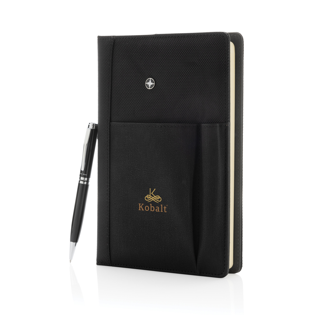 Set de libreta Swiss Peak intercambiable con bolígrafo - Oficina - Mochilas Corporativas Personalizadas - imagen 12