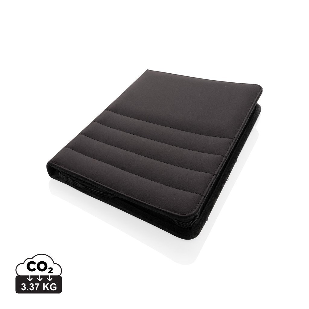 Carpeta Impact AWARE ™ RPET A4 con cremallera - Oficina - Mochilas corporativas personalizadas