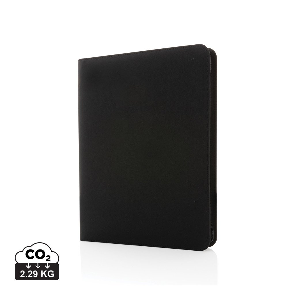 Portafolio tecnológico 300D Impact Aware™ con cremallera - Portadocumentos personalizados - Mochilas corporativas personalizadas