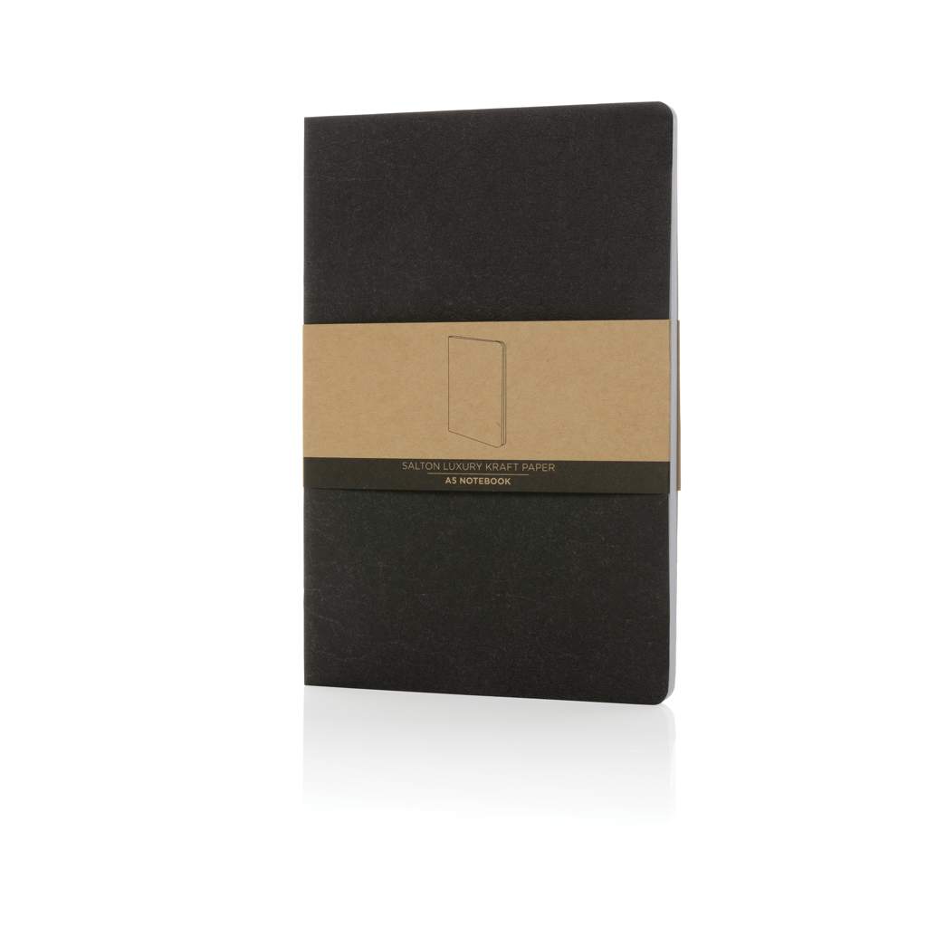 Cuaderno de papel kraft de lujo Salton A5 - Oficina - Mochilas Corporativas Personalizadas - imagen 9