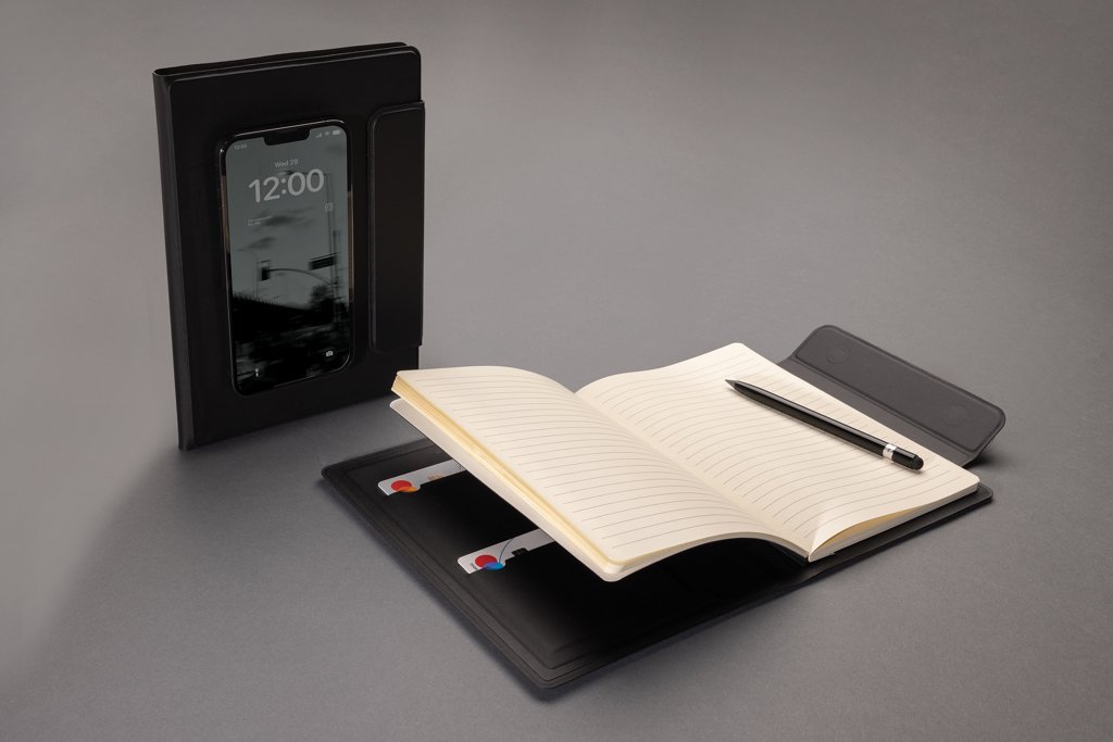 Portafolio magnético Stuart A5 con certificación RCS - Portadocumentos personalizados - Mochilas corporativas personalizadas - imagen 13