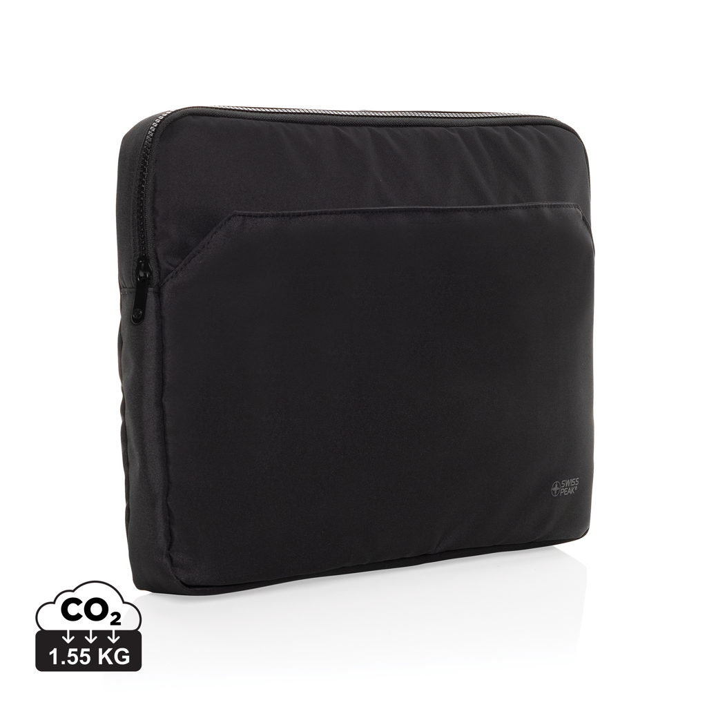 Funda para portátil 15,6" Swiss Peak Aware™ Essential - Fundas y maletines personalizadas - Mochilas Corporativas Personalizadas