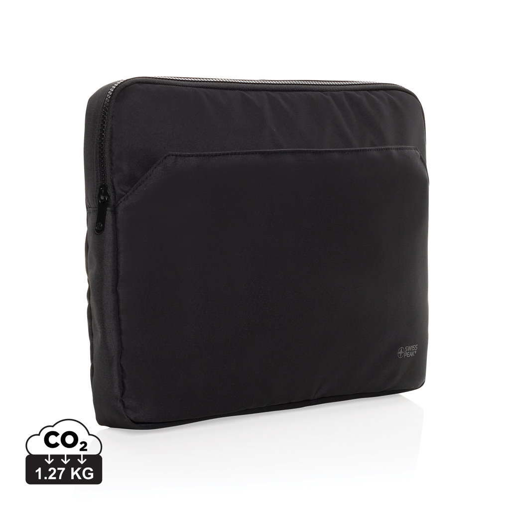 Funda para portátil 15,6" Swiss Peak Aware™ Essential - Mochilas Corporativas Personalizadas. Puntokat