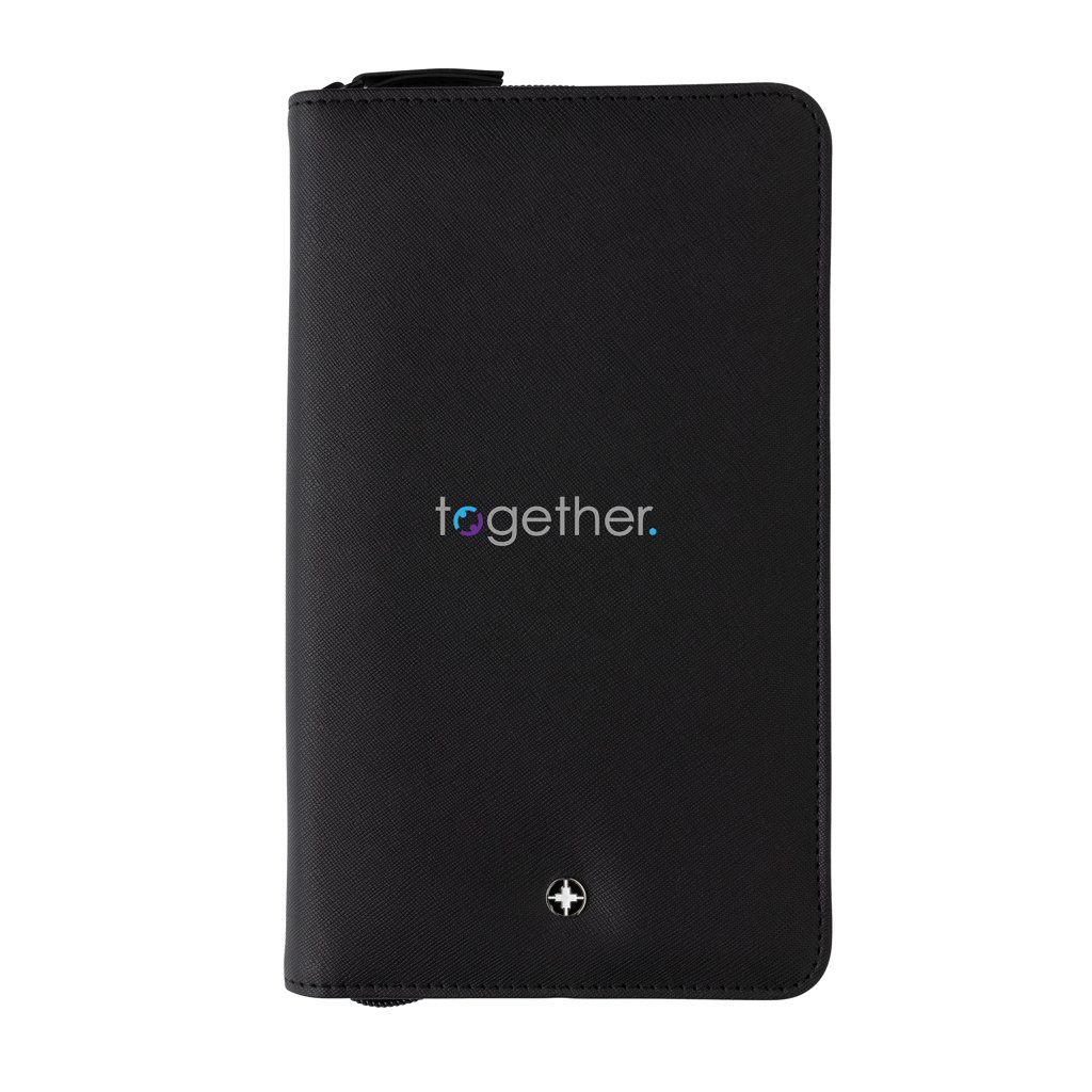 Portadocumentos de viaje Swiss Peak Heritage RCS rPU RFID - Portadocumentos personalizados - Mochilas corporativas personalizadas - imagen 9