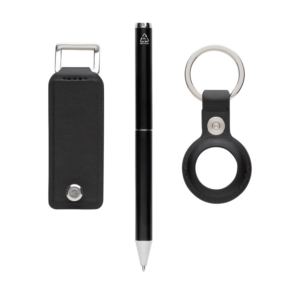 Set de regalo 3 piezas Tula de lujo de rPU certificado RCS - Oficina - Mochilas corporativas personalizadas - imagen 5