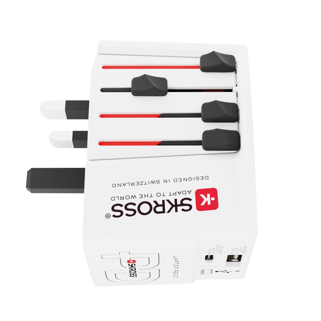 Adaptador de viaje mundial SKROSS MUV 65W PD con cable C USB - Oficina - Mochilas corporativas personalizadas - imagen 7