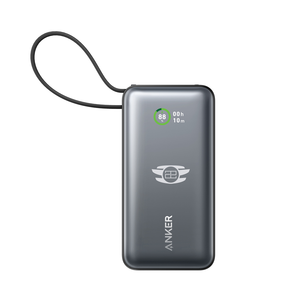 Batería externa Anker Nano 30W con cable USB-C integrado - Viaje - Mochilas Corporativas Personalizadas - imagen 8