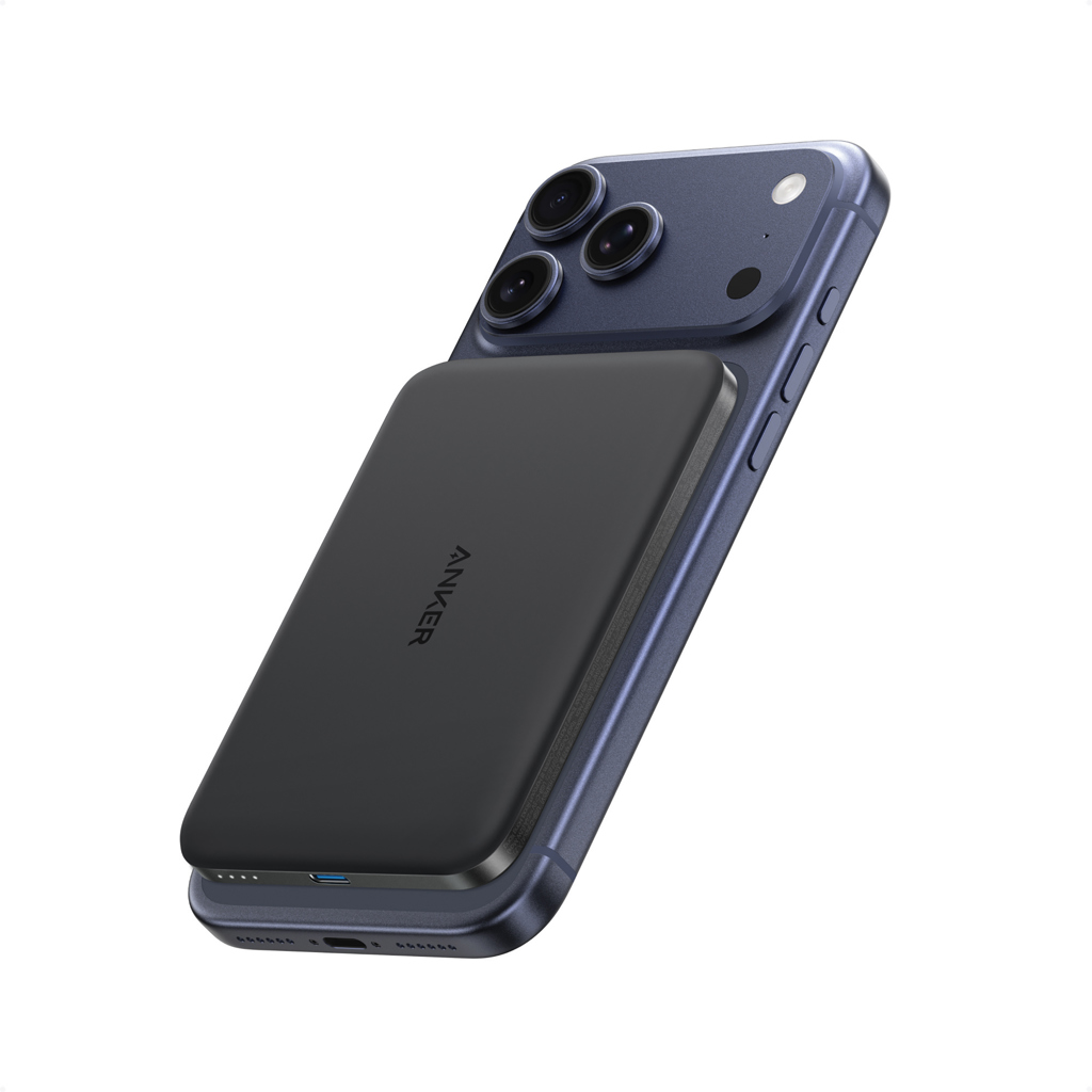 Powerbank inalámbrico Anker Nano15W 5K MagGo Qi 2.0 - Viaje - Mochilas Corporativas Personalizadas - imagen 3