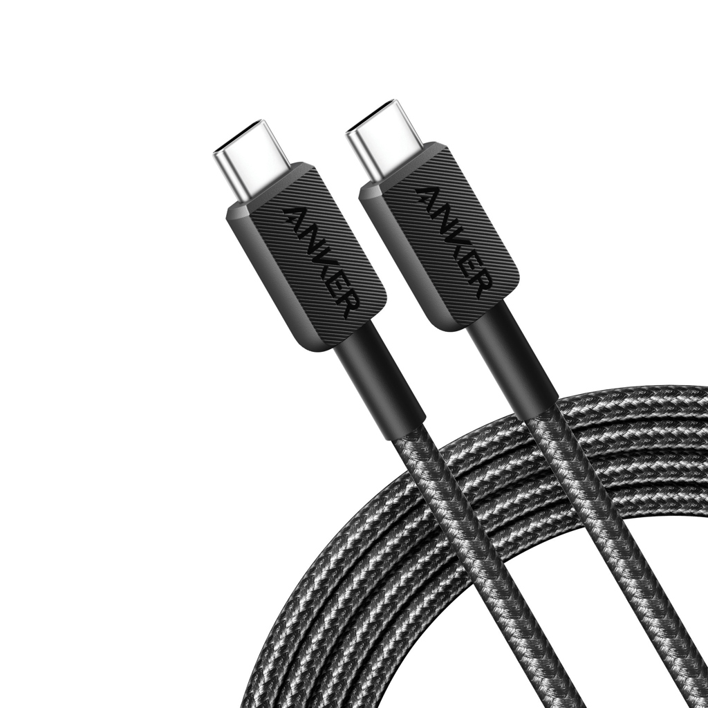 Cable USB-C a USB-C Anker de 1,8 metros y 60W - Oficina - Mochilas corporativas personalizadas - vista alternativa