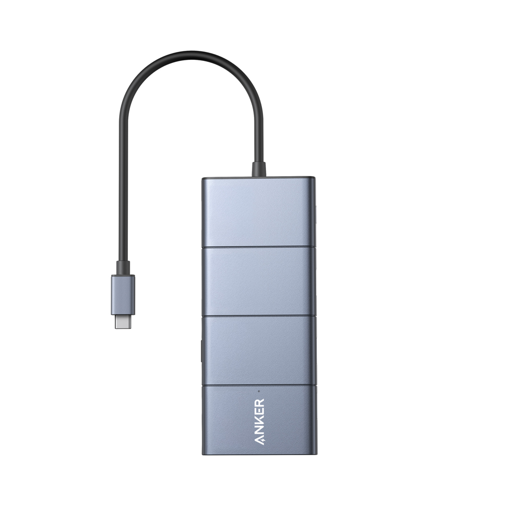 Hub de datos Anker PowerExpand 11 en 1 USB-C PD de 10 Gbps - Oficina - Mochilas Corporativas Personalizadas - vista alternativa