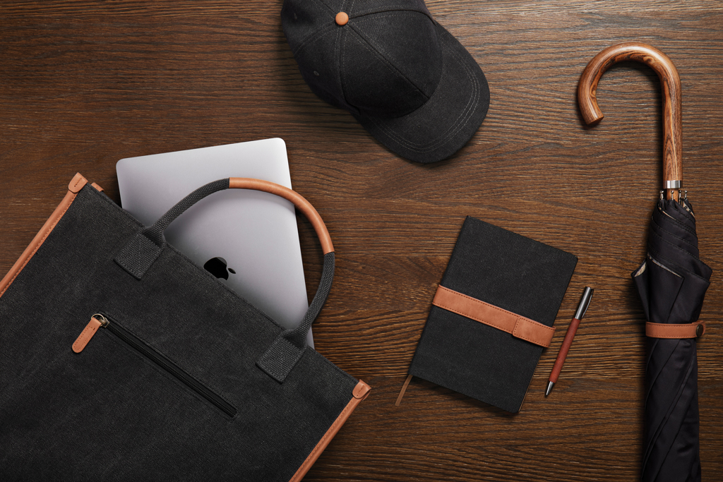 Bolsa VINGA Bosler de oficina de lona reciclado RCS - Bolsos de trabajo personalizados - Mochilas corporativas personalizadas - imagen 7