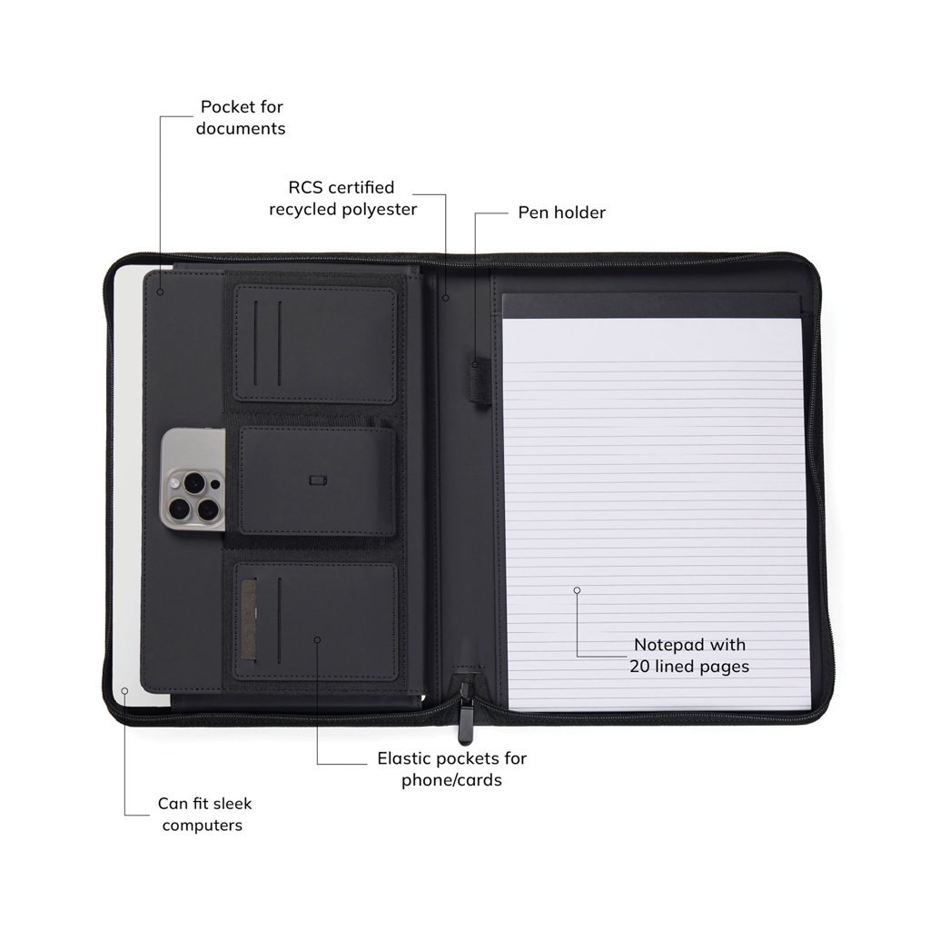 Portafolio VINGA Baltimore A4 - Portadocumentos personalizados - Mochilas corporativas personalizadas - imagen 7