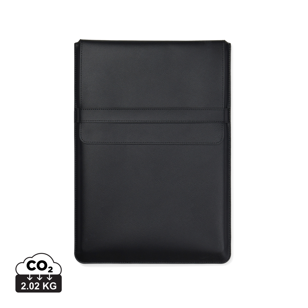 Funda para portátil de 16" Timo PU RCS RPET - Fundas y maletines personalizadas - Mochilas Corporativas Personalizadas
