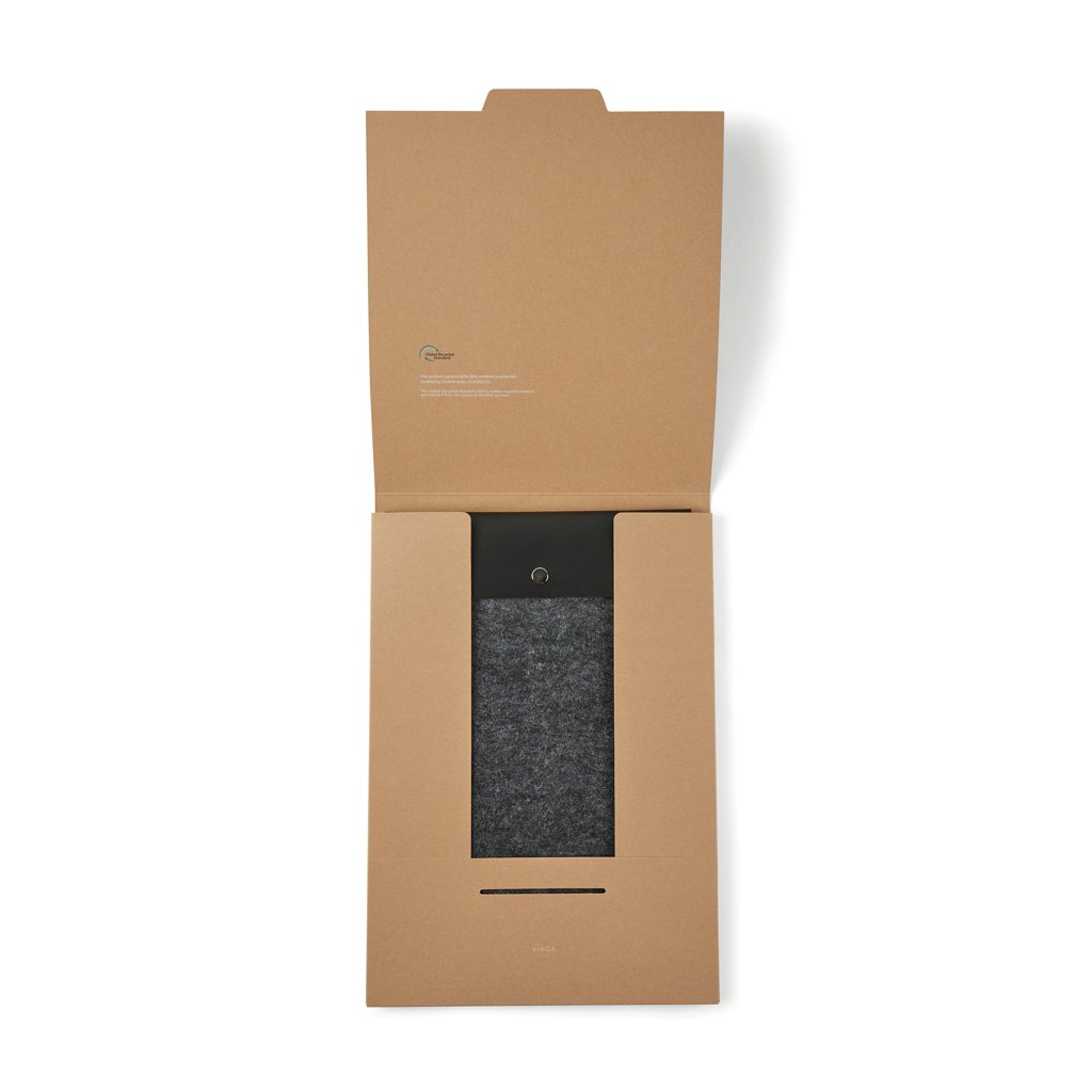 Funda para portátil de 15" de fieltro reciclado VINGA Albo - Fundas y maletines personalizadas - Mochilas corporativas personalizadas - imagen 9