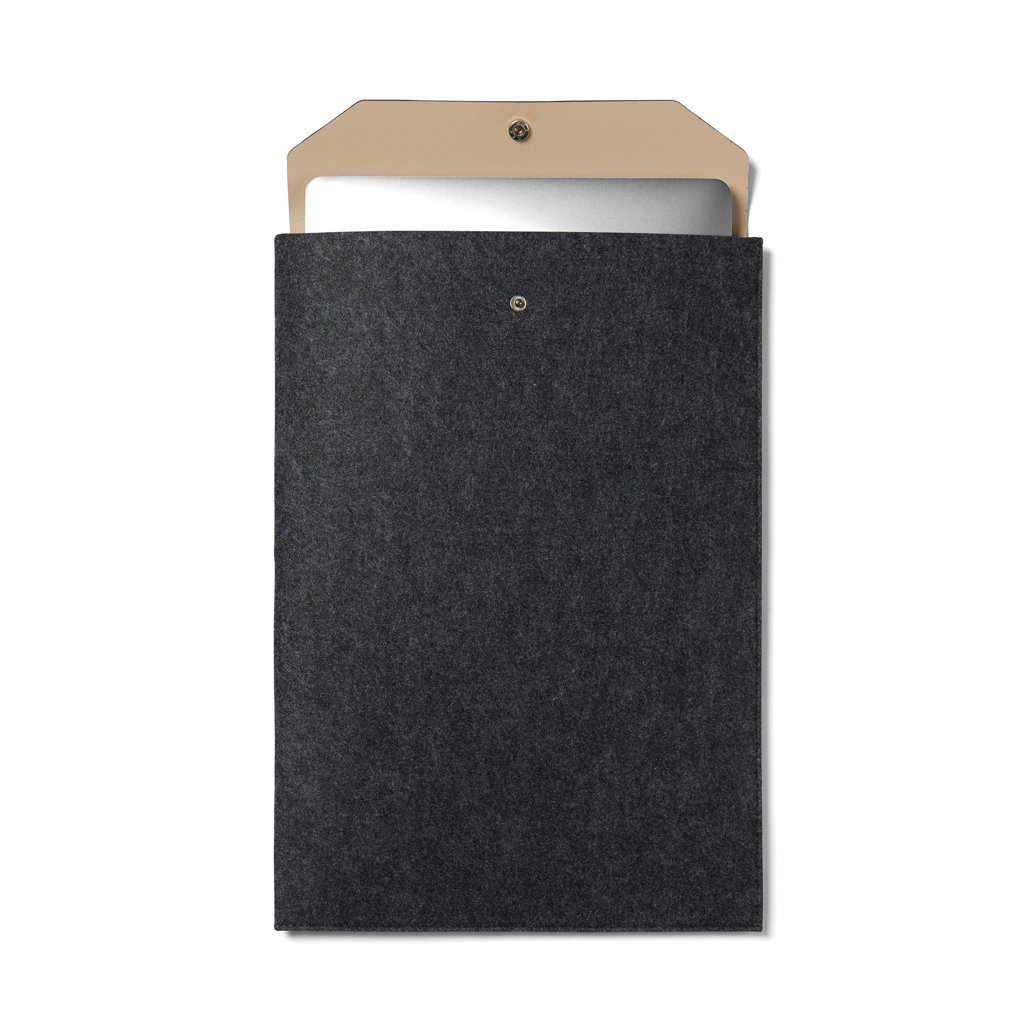 Funda para portátil de 17" de fieltro reciclado VINGA Albo - Fundas y maletines personalizadas - Mochilas corporativas personalizadas - imagen 3