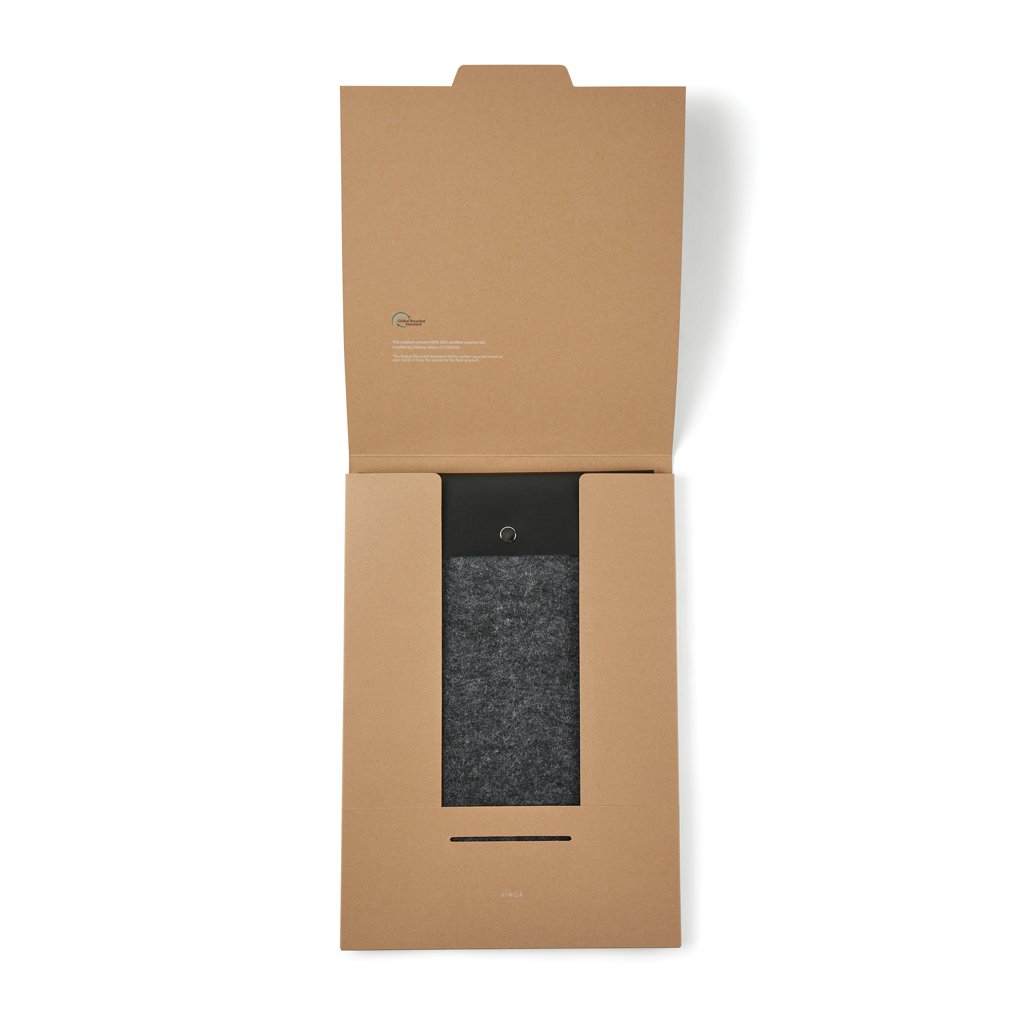 Funda para portátil de 17" de fieltro reciclado VINGA Albo - Fundas y maletines personalizadas - Mochilas corporativas personalizadas - imagen 9