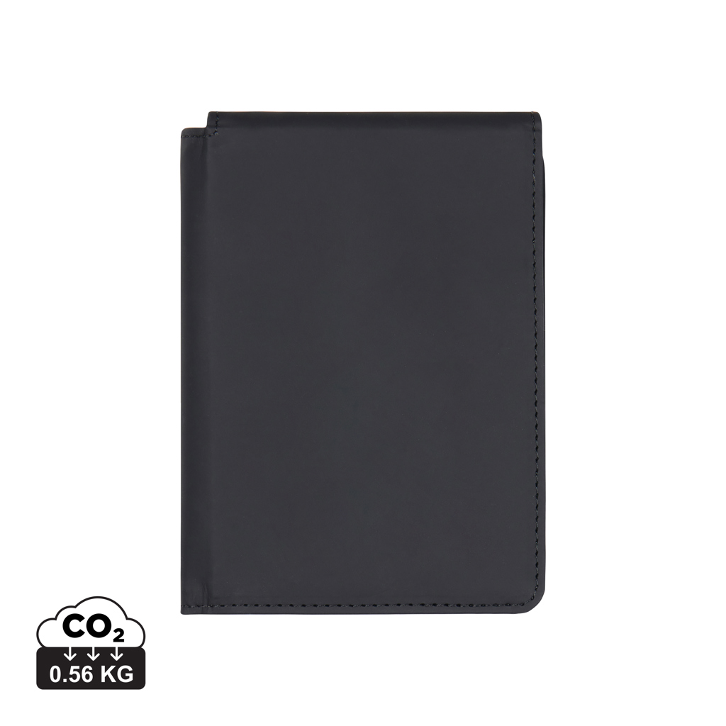 Funda para pasaporte RFID VINGA Baltimore RCS de poliéster - Mochilas Corporativas Personalizadas. Puntokat